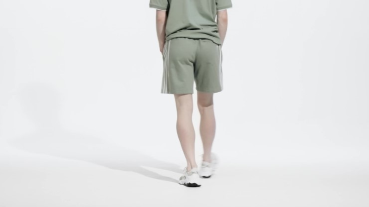 Pantalón Corto Adidas Rekive Plata Verde