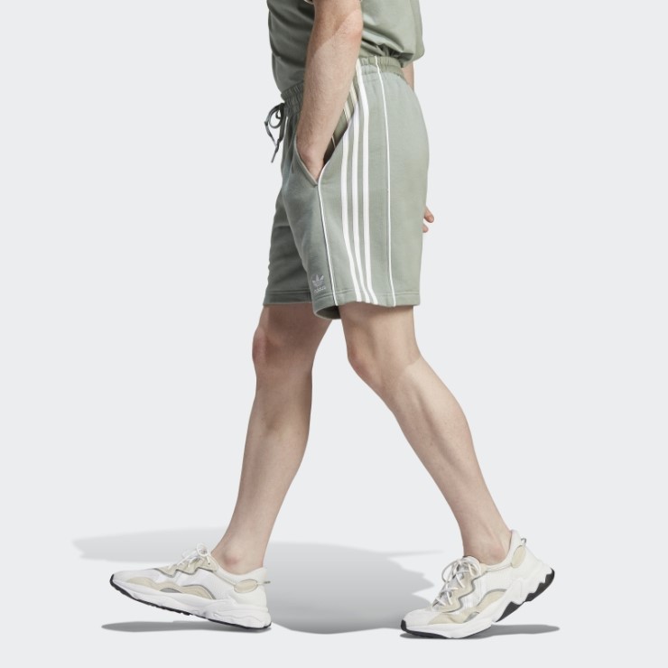 Pantalón Corto Adidas Rekive Plata Verde