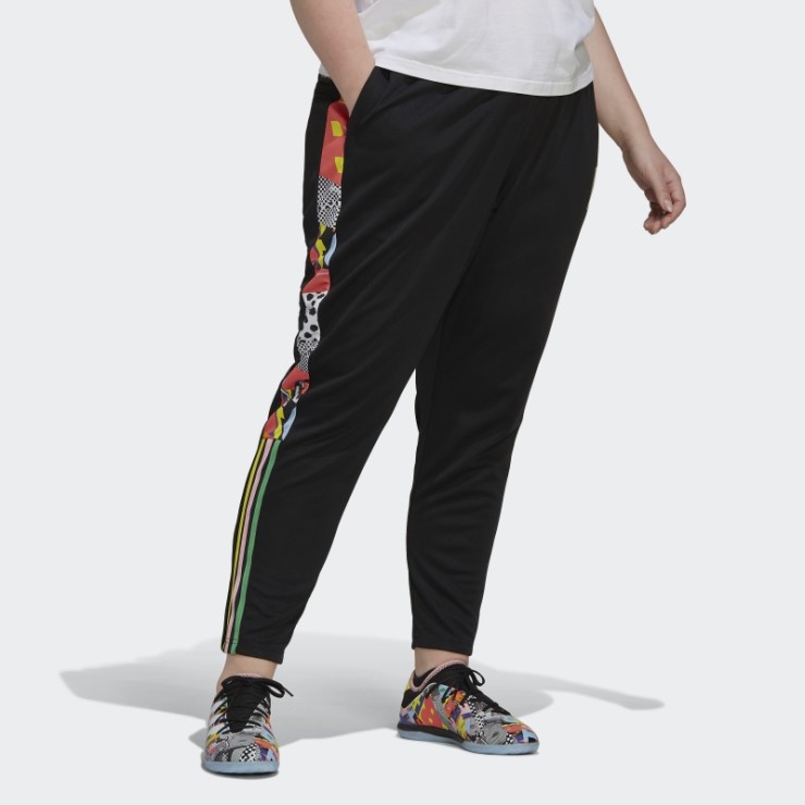 Pantalones De Chándal Tiro Pride Negros (tallas Grandes) Adidas