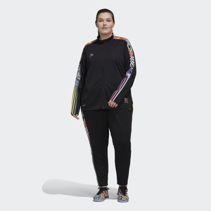 Pantalones De Chándal Tiro Pride Negros (tallas Grandes) Adidas