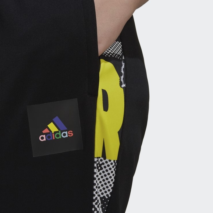 Pantalones De Chándal Tiro Pride Negros (tallas Grandes) Adidas