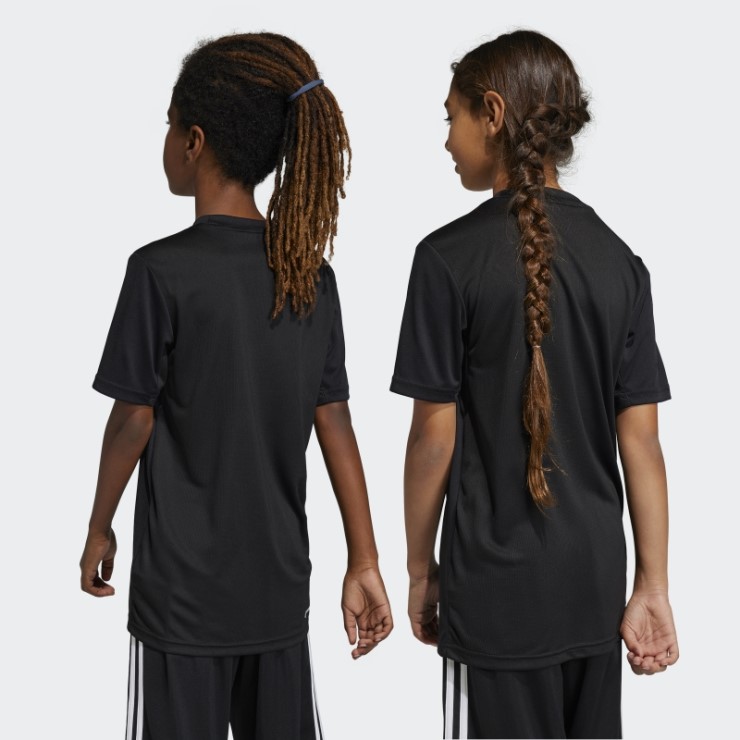 Camiseta Adidas Train Essentials AeroReady De Corte Regular Con Logo En Negro