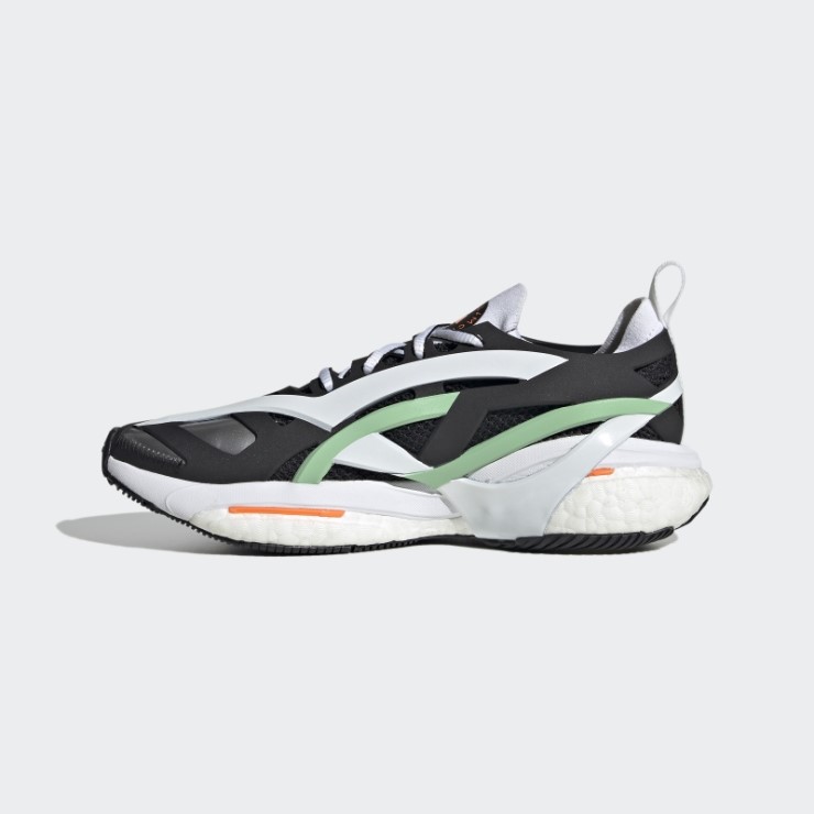 Negro Adidas Por Stella Mccartney Solarglide Zapatos Para Correr Moda