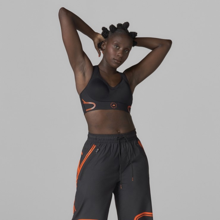 Sujetador Deportivo Adidas By Stella Mccartney Truepace High Support Negro