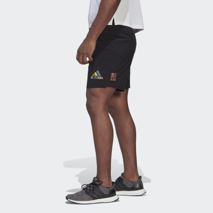 Negro Adidas Kris Andrew Shorts De Entrenamiento Pequeños