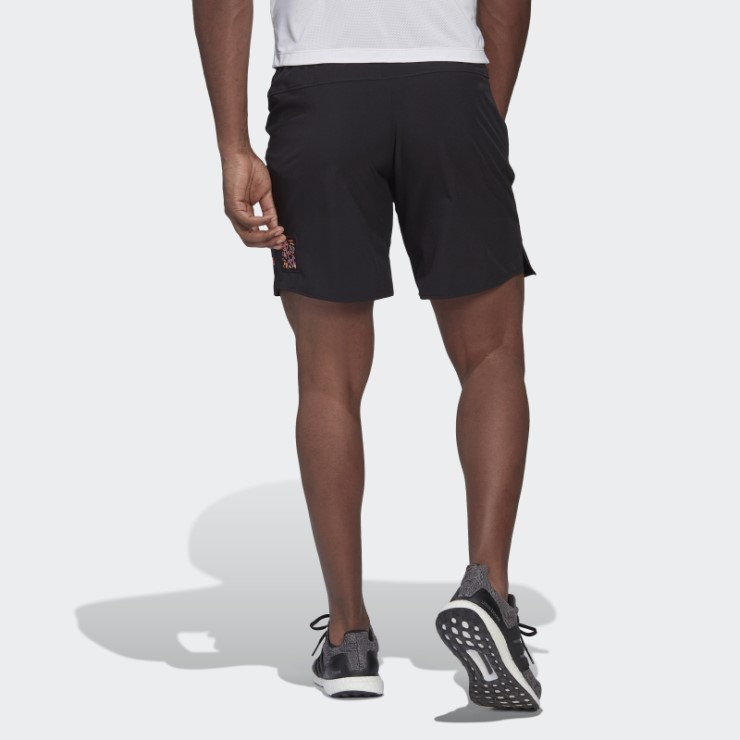 Negro Adidas Kris Andrew Shorts De Entrenamiento Pequeños
