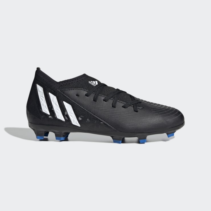 Negro Adidas Predator Edge.3 Tacos Para Terreno Firme