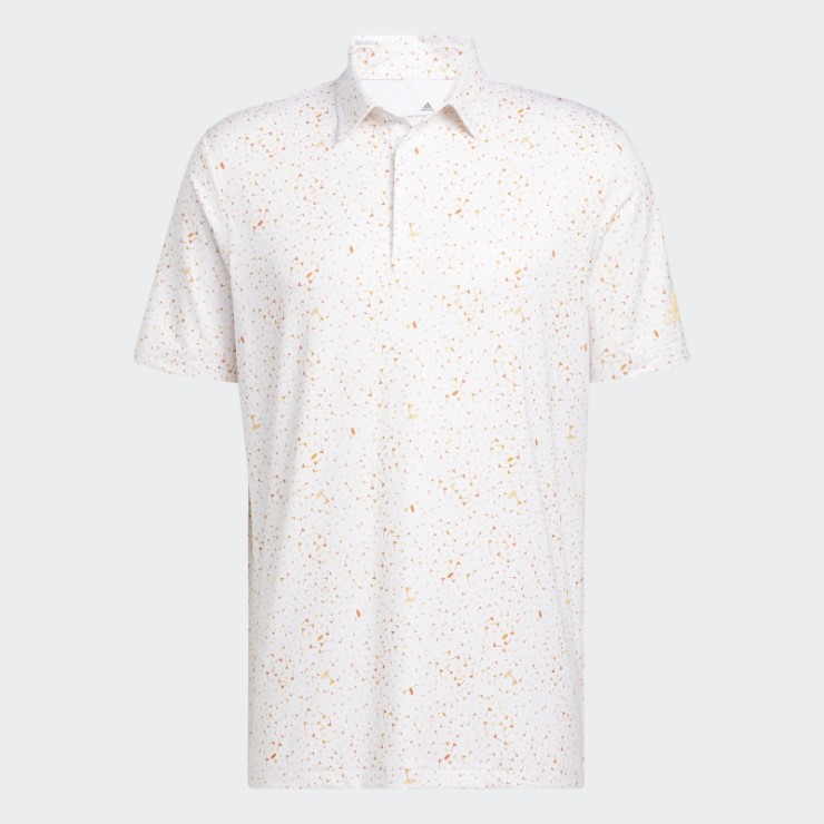 Polo Con Estampado De Bandera ámbar Adidas