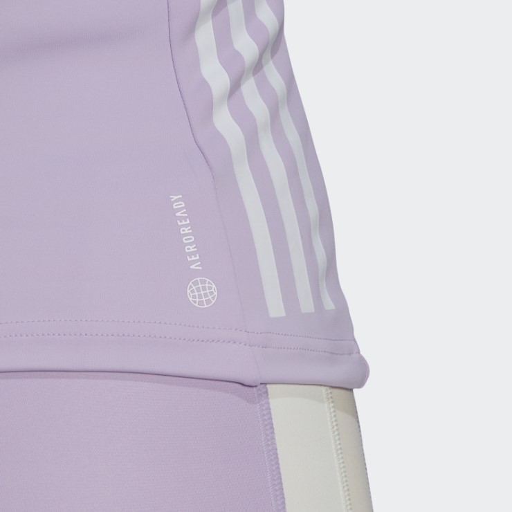 Camiseta Sin Mangas Hyperglam Adidas Brillo Morado