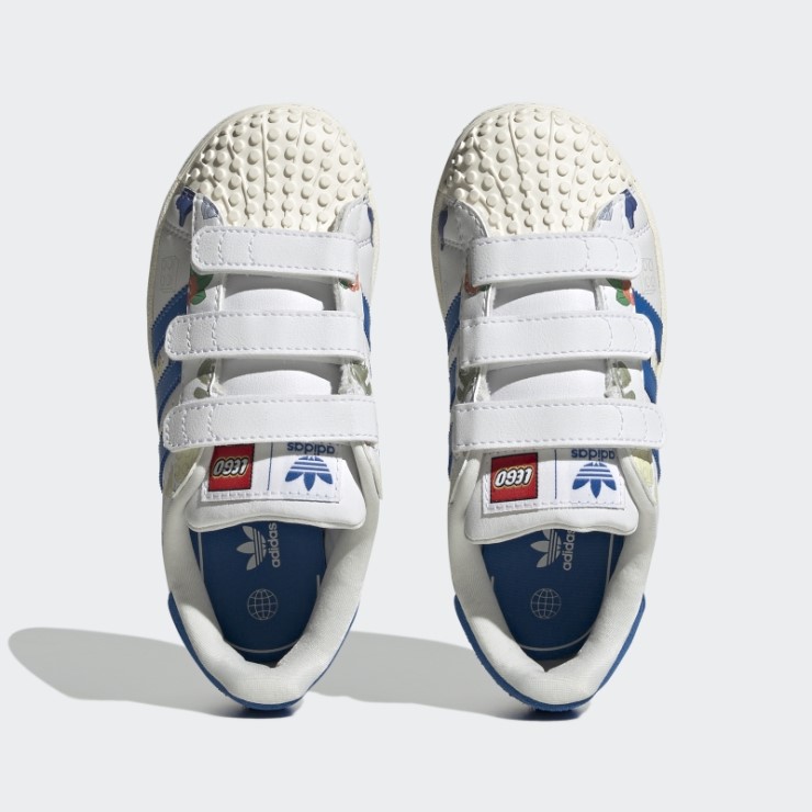 Zapatillas Adidas Superstar X Lego Blancas