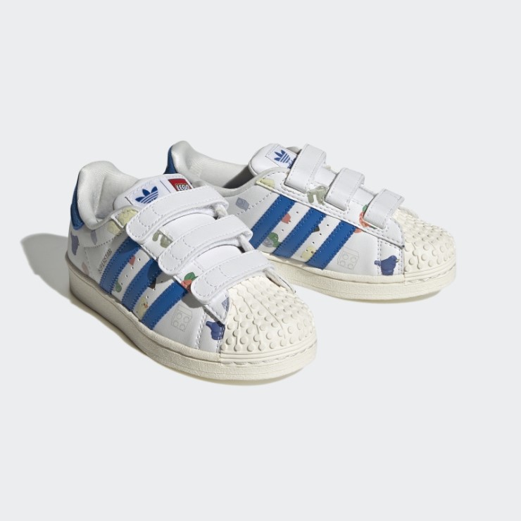 Zapatillas Adidas Superstar X Lego Blancas