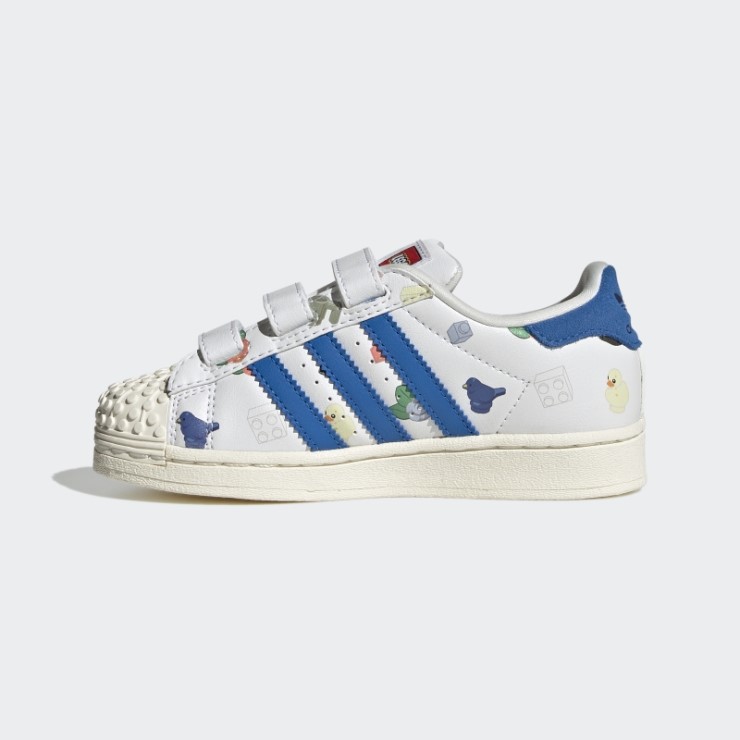Zapatillas Adidas Superstar X Lego Blancas