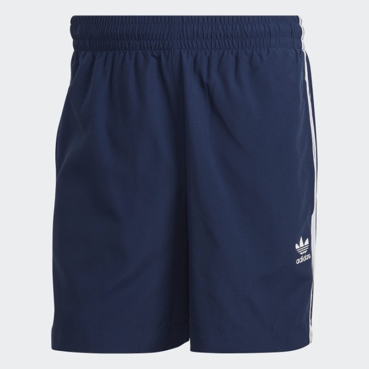 Shorts De Baño Adidas Adicolor Classics 3 Rayas Noche índigo