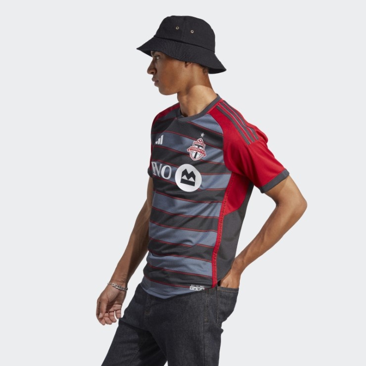 Camiseta Toronto Fc 23/24 Primera Equipación Autentica Gris Solido Adidas