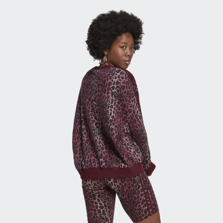 Sudadera Granate Adidas Crew