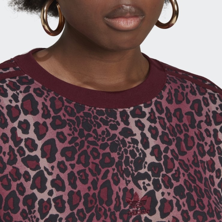 Sudadera Granate Adidas Crew