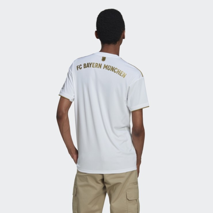 Adidas Camiseta Fc Bayern 21/22 Segunda Equipación Blanco