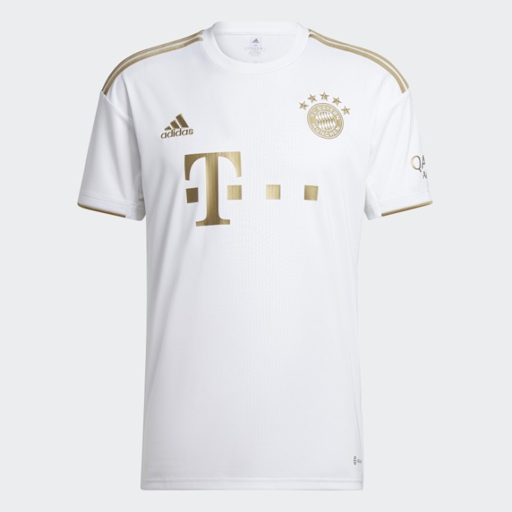 Adidas Camiseta Fc Bayern 21/22 Segunda Equipación Blanco