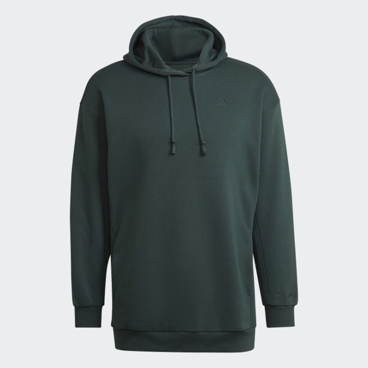 Sudadera Con Capucha Larga Adidas Verde All Szn Fleece