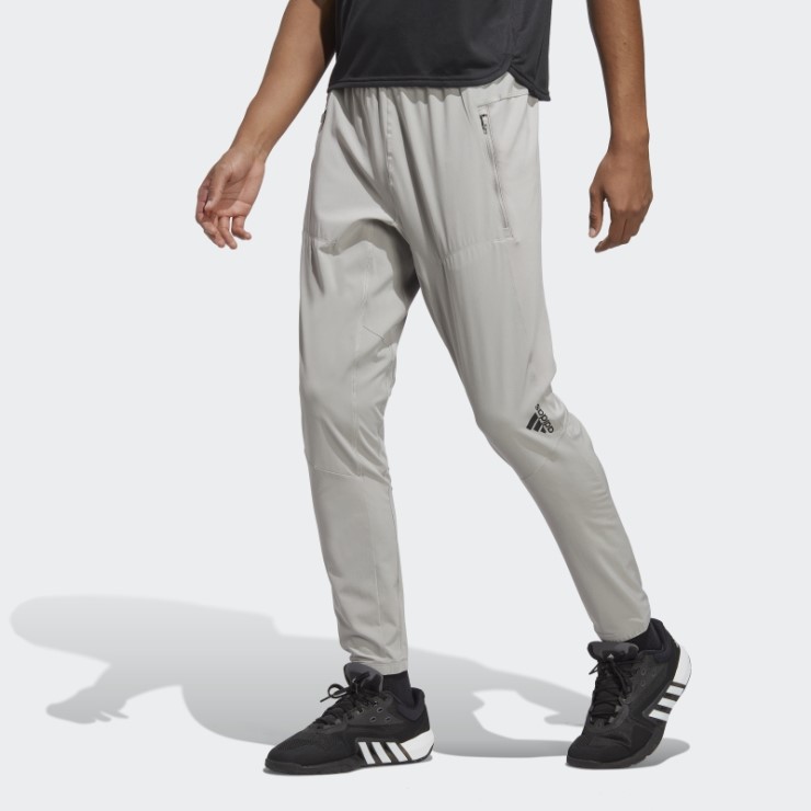 Joggers De Entrenamiento Adidas D4t Mgh Gris Sólido