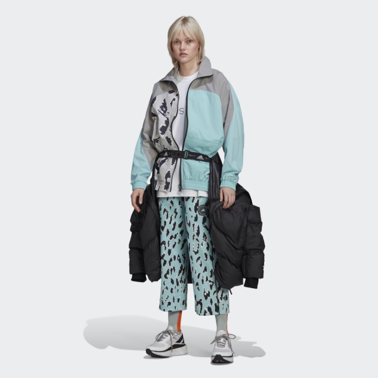 Adidas By Stella Mccartney Logo Camiseta Moda Blanco