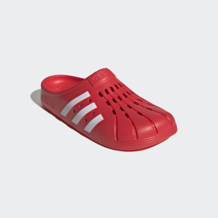 Zuecos Adidas Adilette Rojos