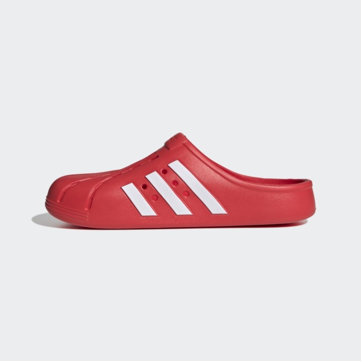 Zuecos Adidas Adilette Rojos