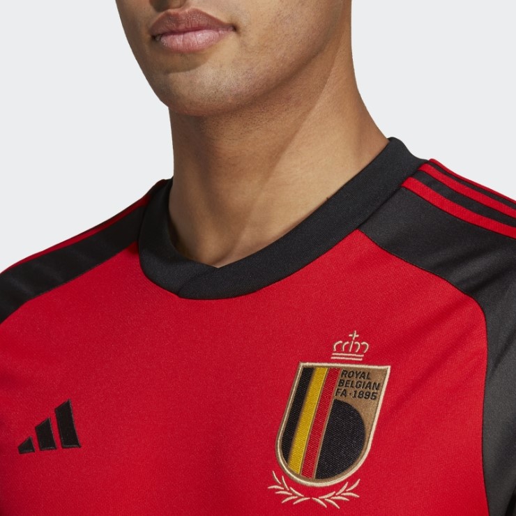 Adidas Belgium 22 Camiseta Negra Primera Equipación