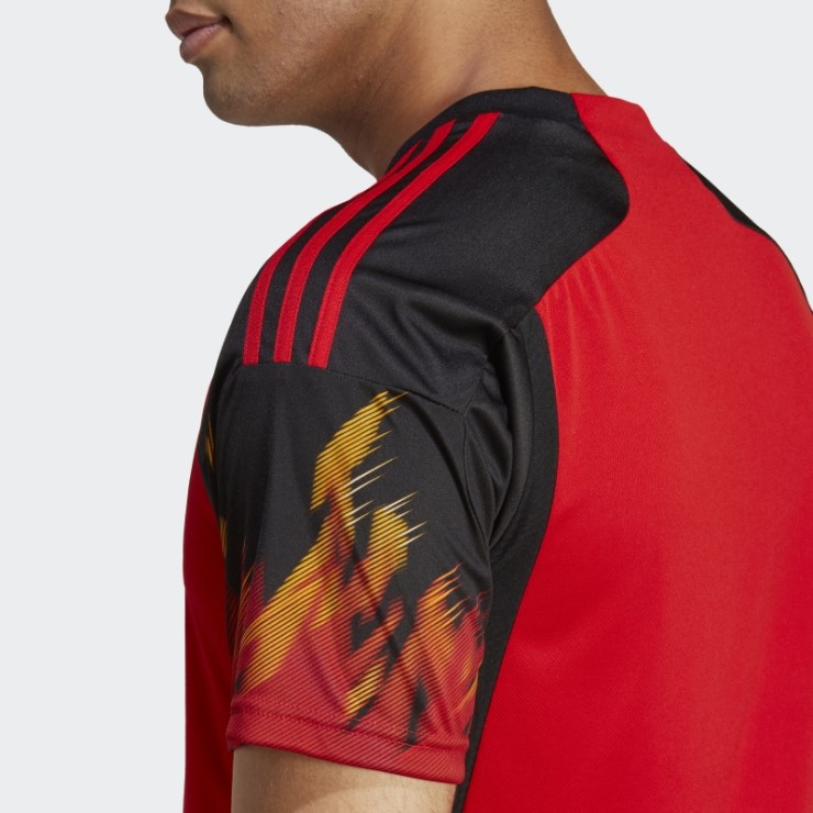 Adidas Belgium 22 Camiseta Negra Primera Equipación
