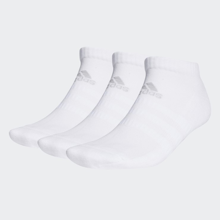 Adidas Calcetines Cortos Acolchados Blancos