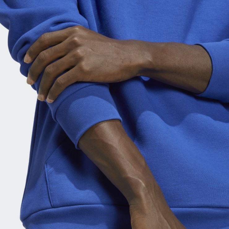 Sudadera Con Capucha Adidas Trefoil Essentials Azul