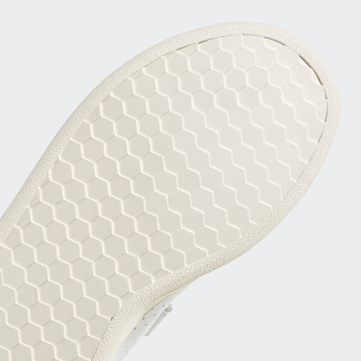 Blanco Adidas Advantage Court Lifestyle Zapatos Con Velcro