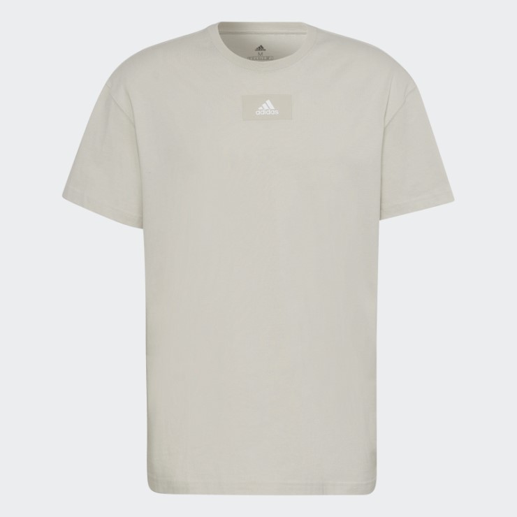Camiseta Adidas Con Hombros Caídos FeelVivid Aluminium Essentials