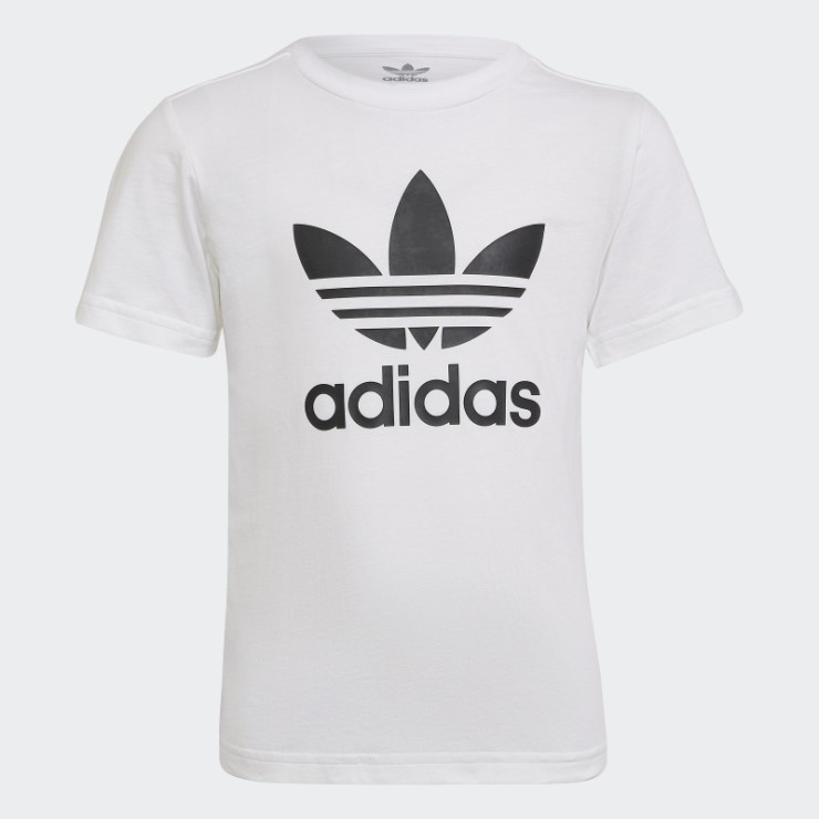 Adidas Conjunto De Camiseta Y Shorts Adicolor Blanco