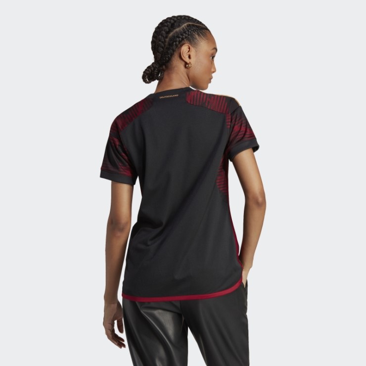 Camiseta Adidas Alemania 22 Segunda Equipacion Negro