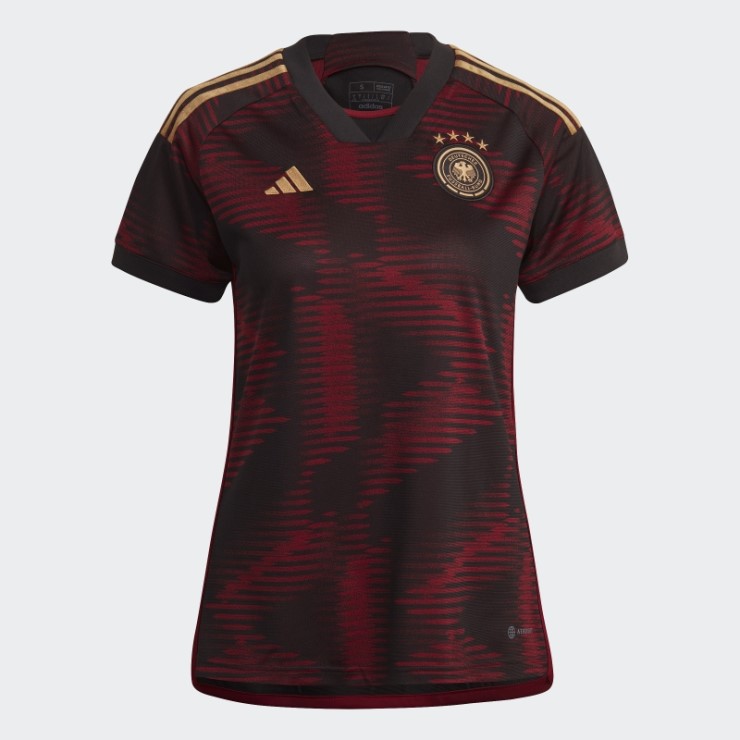 Camiseta Adidas Alemania 22 Segunda Equipacion Negro