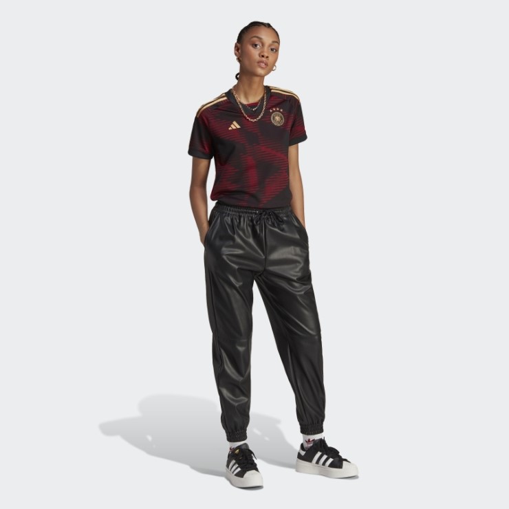 Camiseta Adidas Alemania 22 Segunda Equipacion Negro