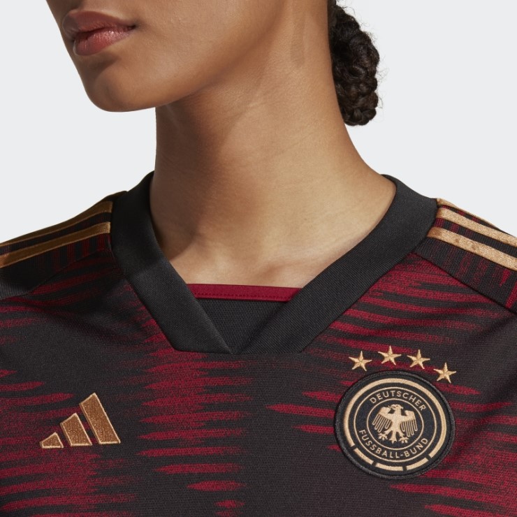 Camiseta Adidas Alemania 22 Segunda Equipacion Negro