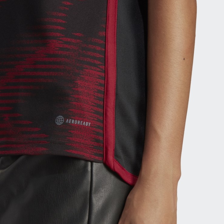 Camiseta Adidas Alemania 22 Segunda Equipacion Negro