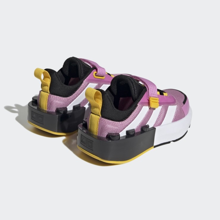 Zapatillas Adidas X Lego Tech Rnr Con Cordones Elásticos Orquídea