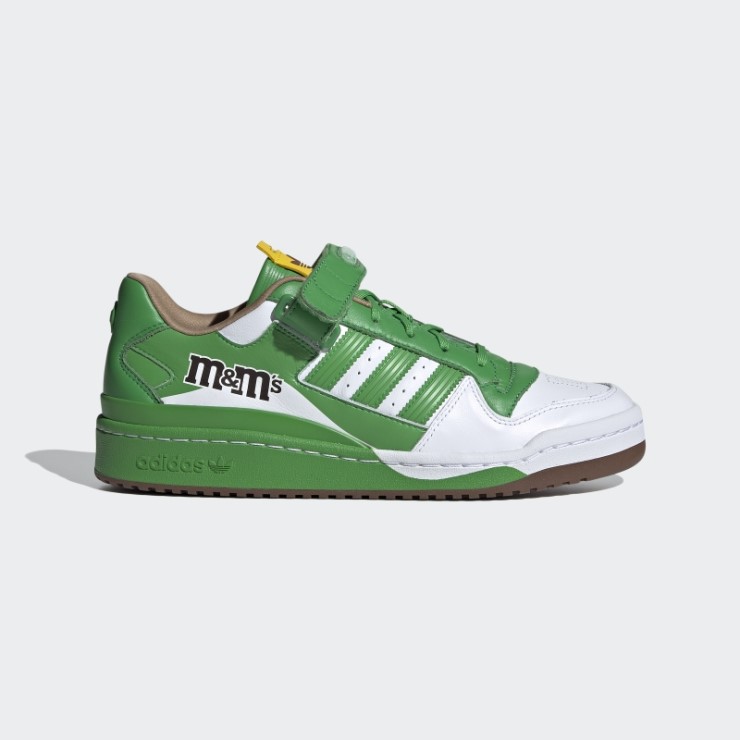 Verde Adidas M&m's Brand Forum Low 84 Zapatos