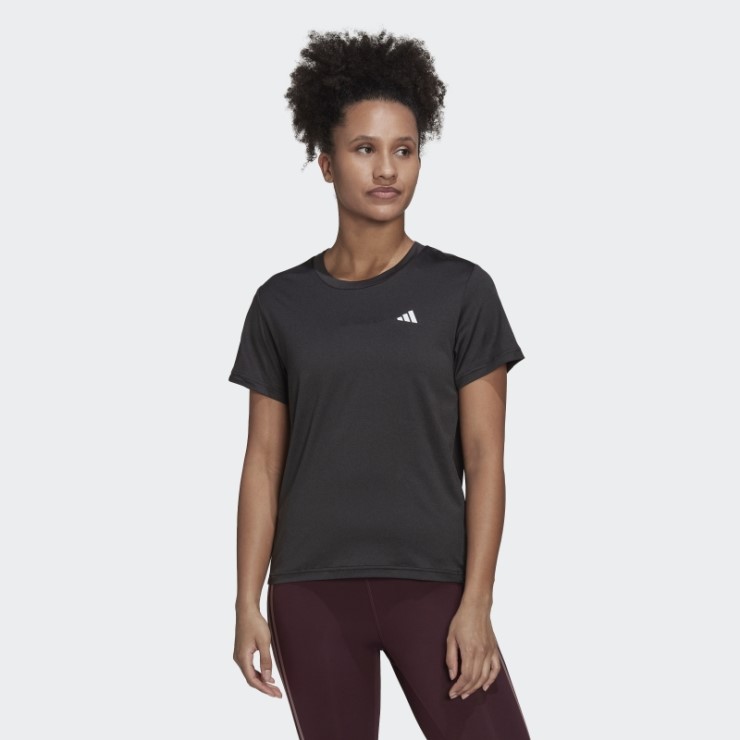Adidas Camiseta Negra Aeroready Hecha Para Entrenar Minimal