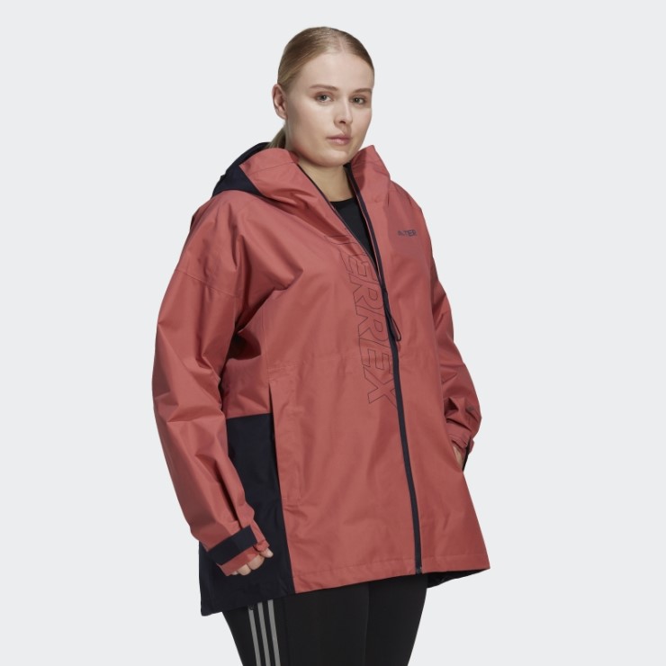 Chubasquero Terrex Gore-tex Paclite (tallas Grandes) Rojo Adidas