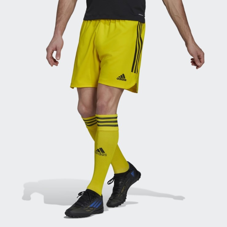 Pantalón Corto Amarillo Adidas Condivo 22 Match Day
