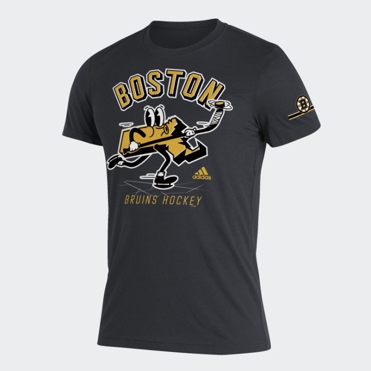 Camiseta Adidas Bruins Negro Jaspeado