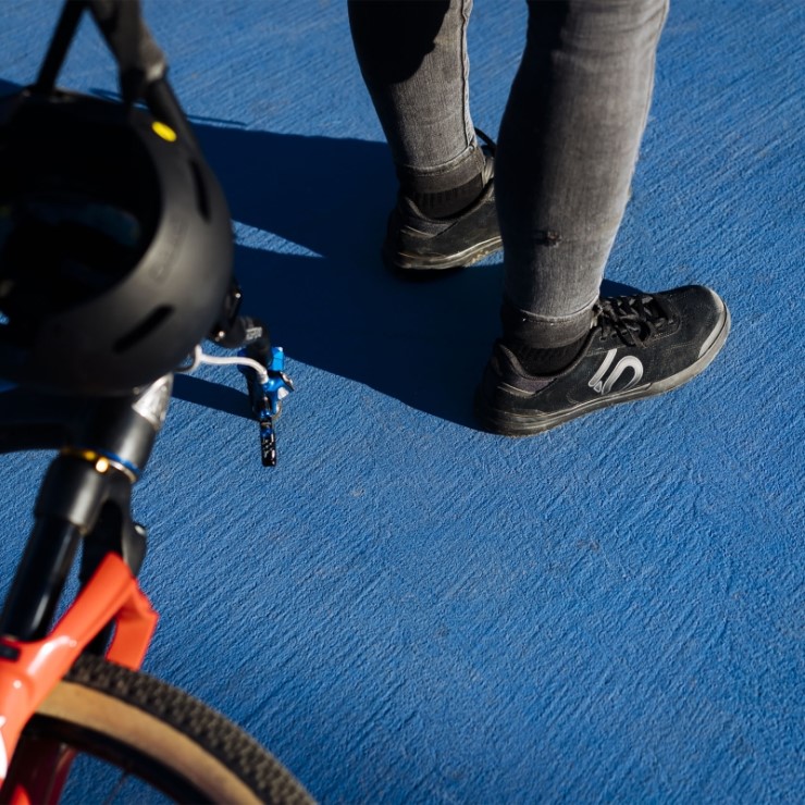 Mate Oro Adidas Five Ten Sleuth Dlx Zapatos De Bicicleta De Montaña De Moda