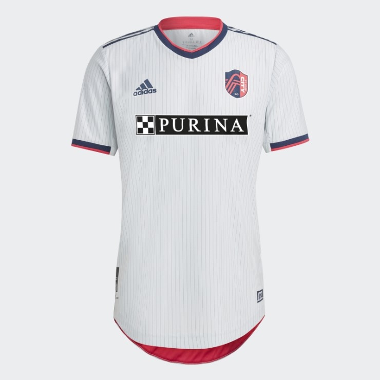Gris Adidas St. Camiseta Autentica Segunda Equipacion Louis City Sc 23