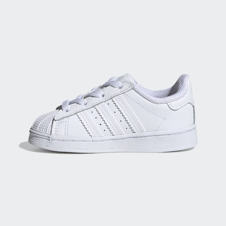 Zapatos Superstar Con Estilo Adidas Blanco