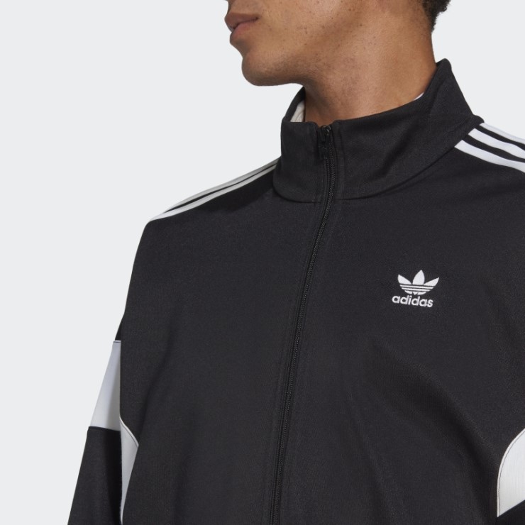Sudadera Negra Adidas Adicolor Classics Cut Line