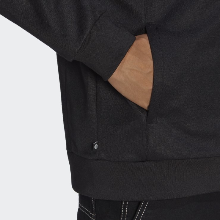 Sudadera Negra Adidas Adicolor Classics Cut Line